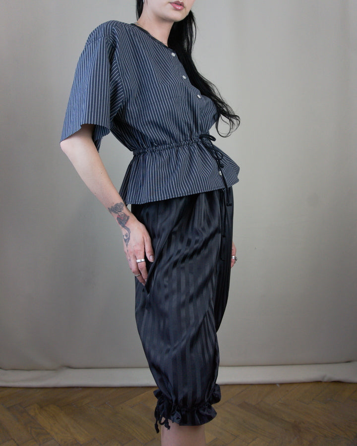 Midi black bloomers