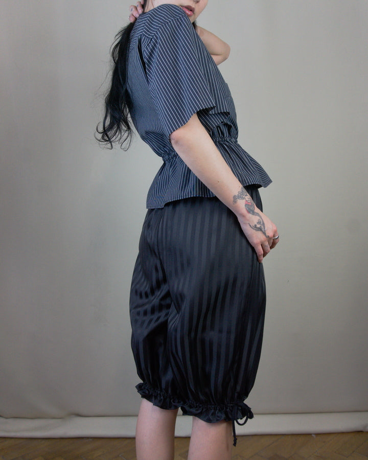 Midi black bloomers