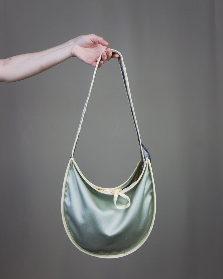 Half moon handbag
