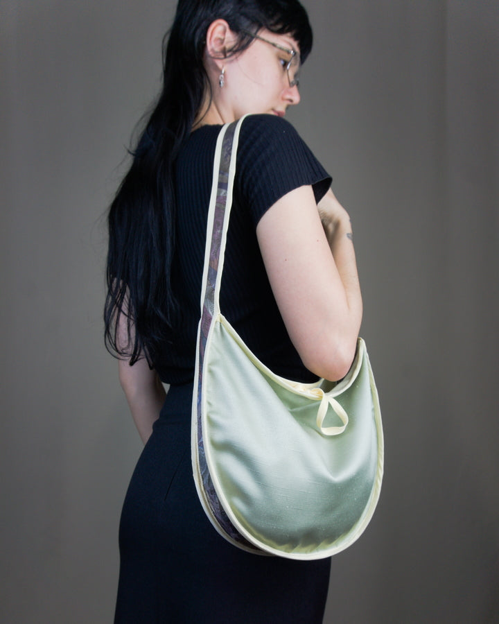 Half moon handbag
