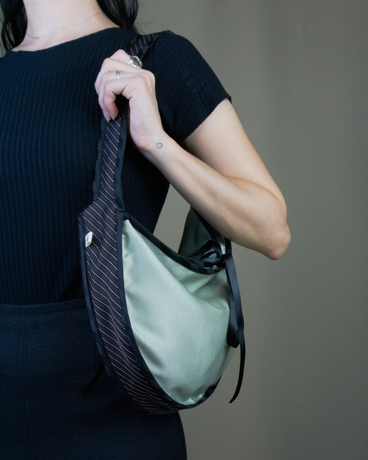 Half moon handbag