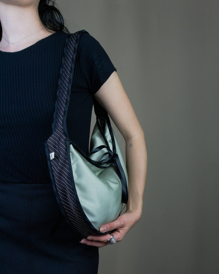 Half moon handbag