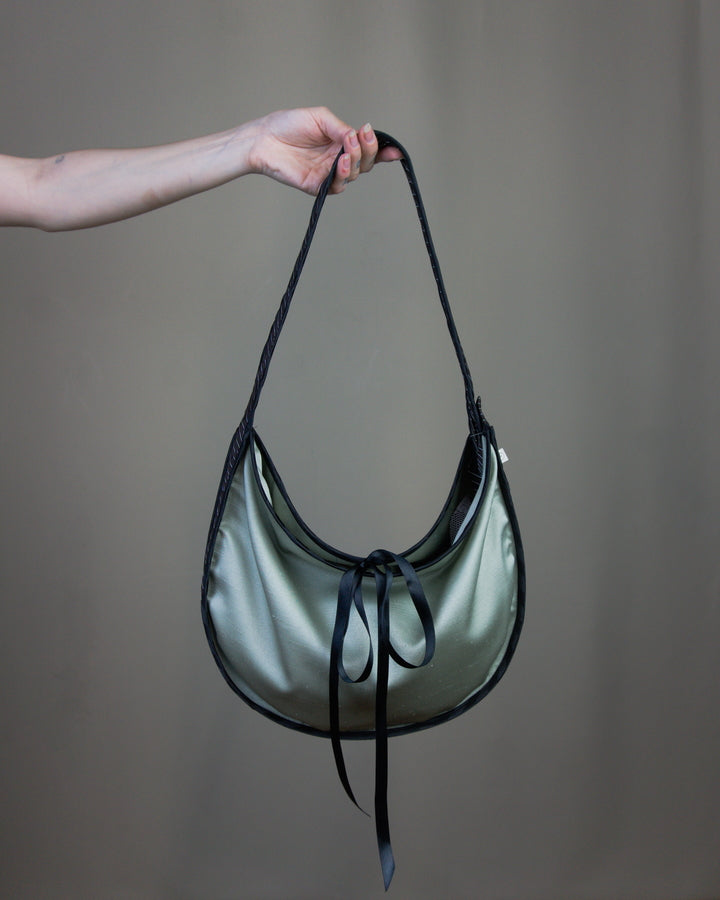 Half moon handbag