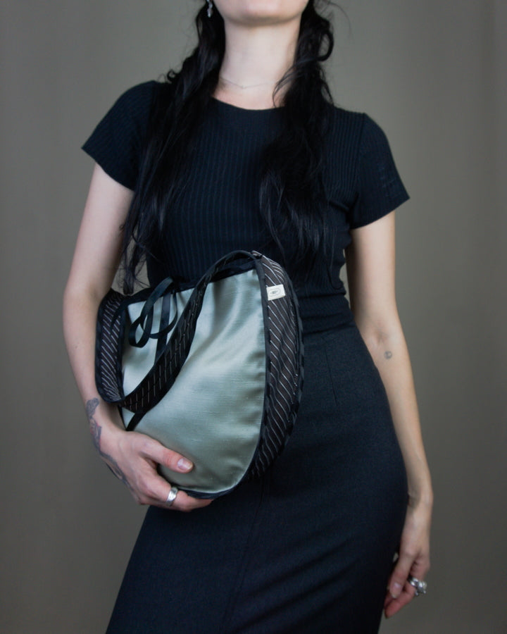 Half moon handbag