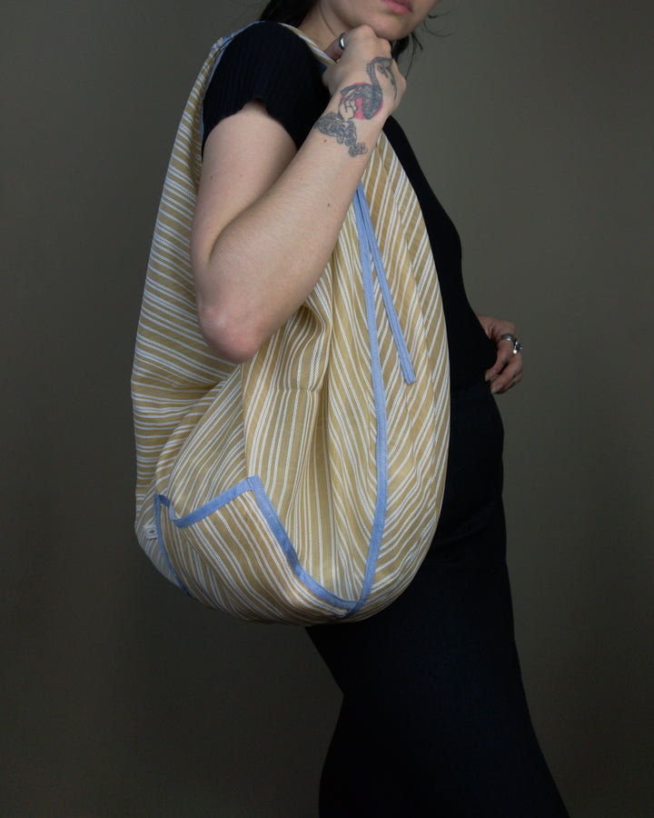 Striped bag