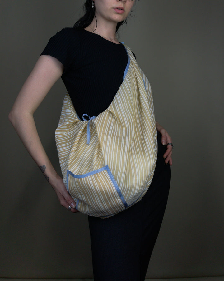 Striped bag