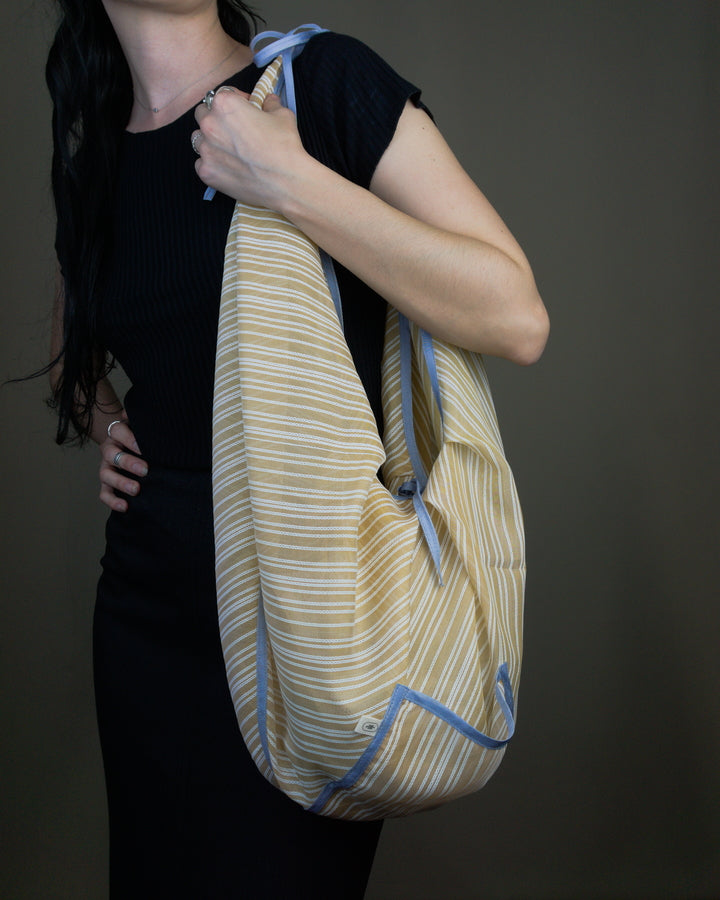 Striped bag