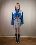 Blue layered shirt
