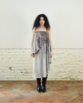 Hand dyed modular dress/skirt