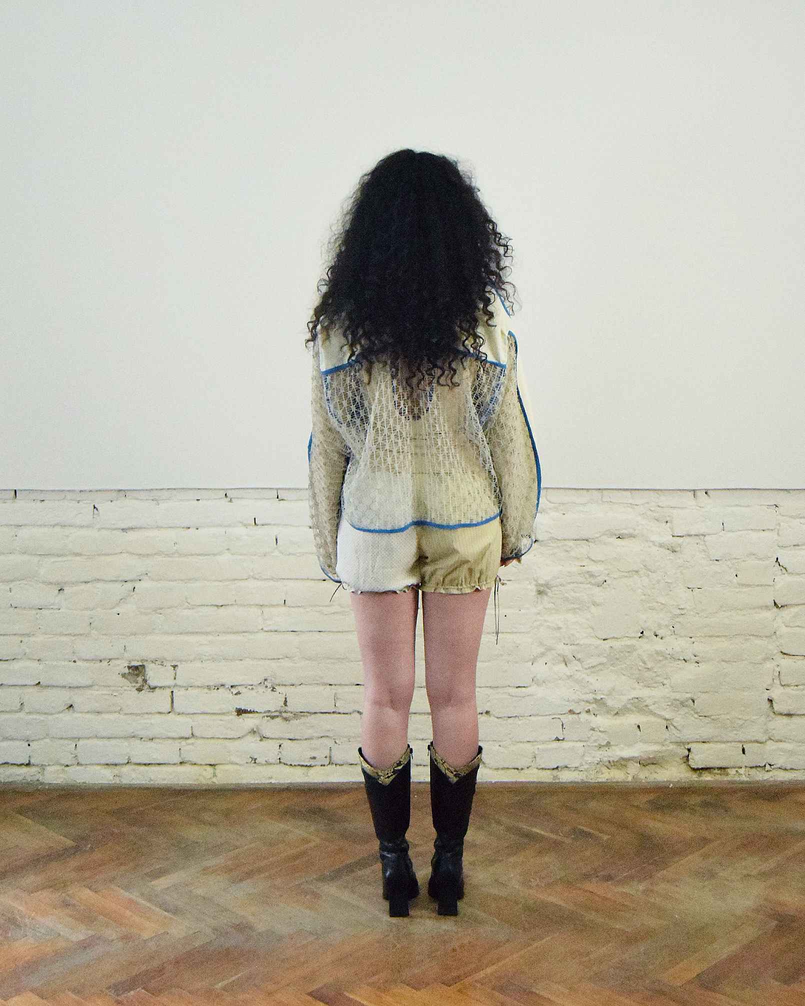 Butter yellow layered shirt