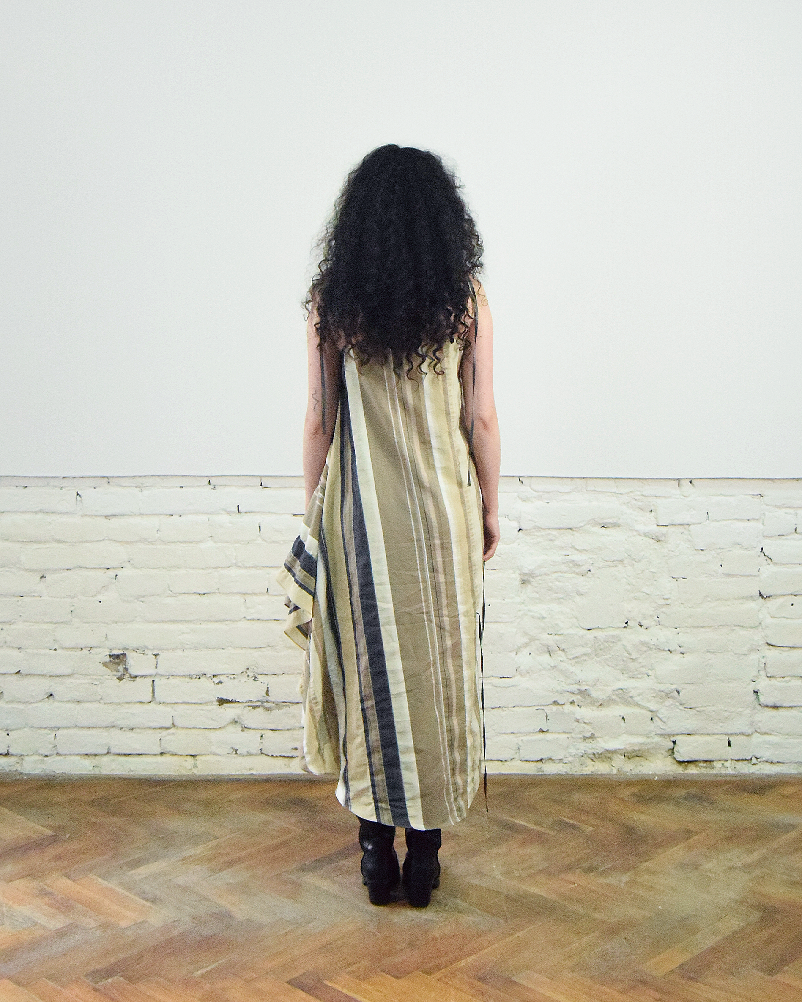 Modular striped dress/skirt