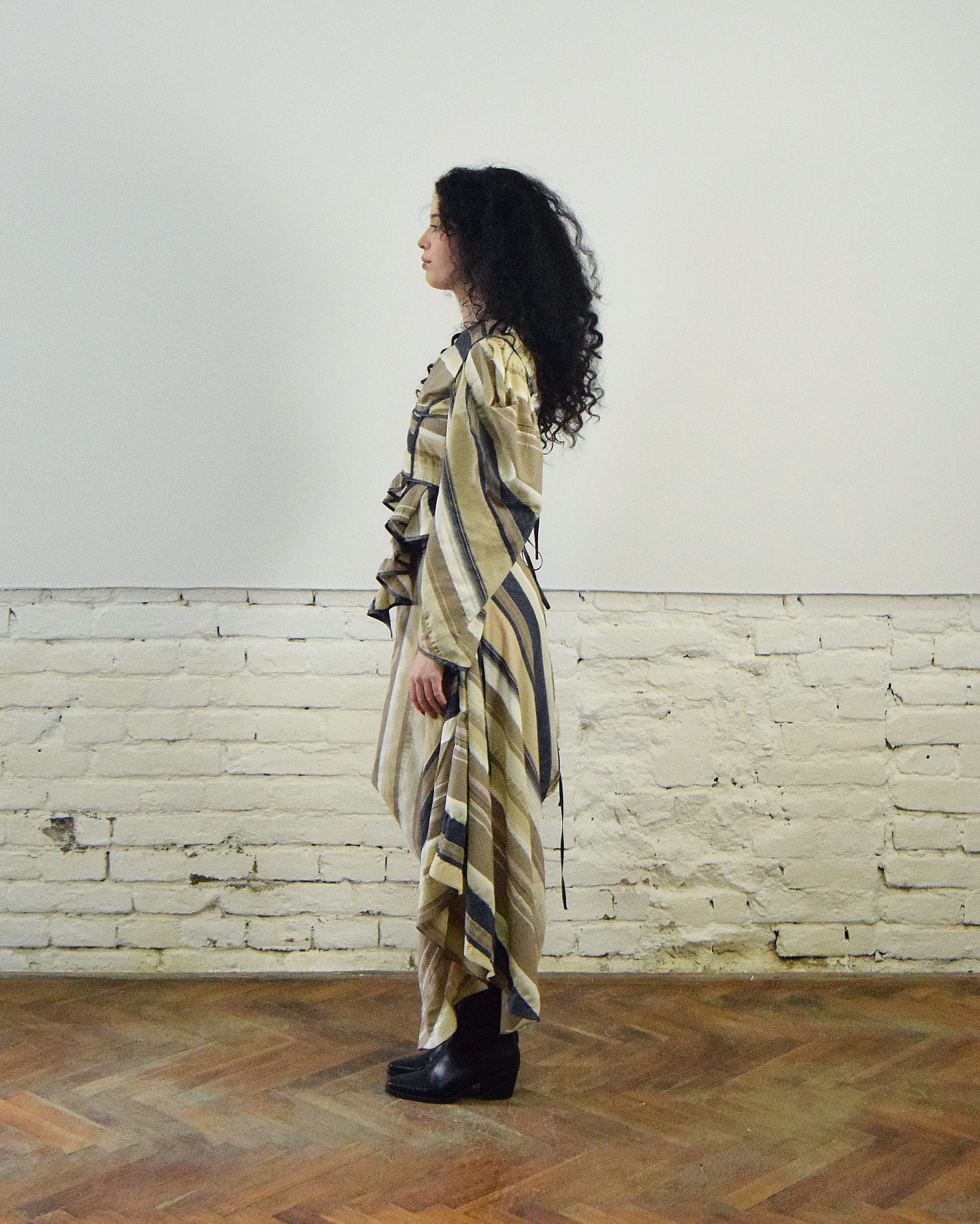 Modular striped dress/skirt