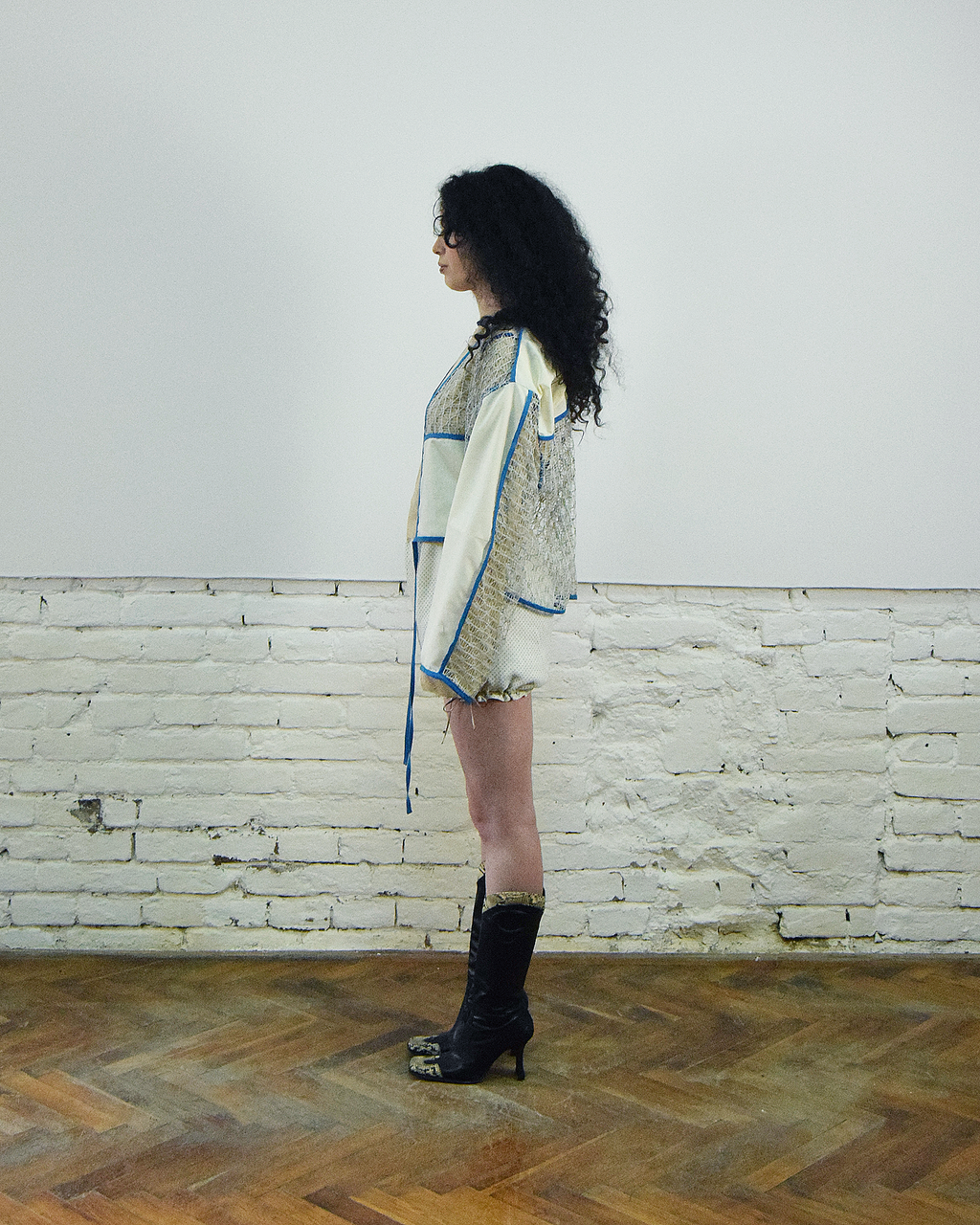 Butter yellow layered shirt