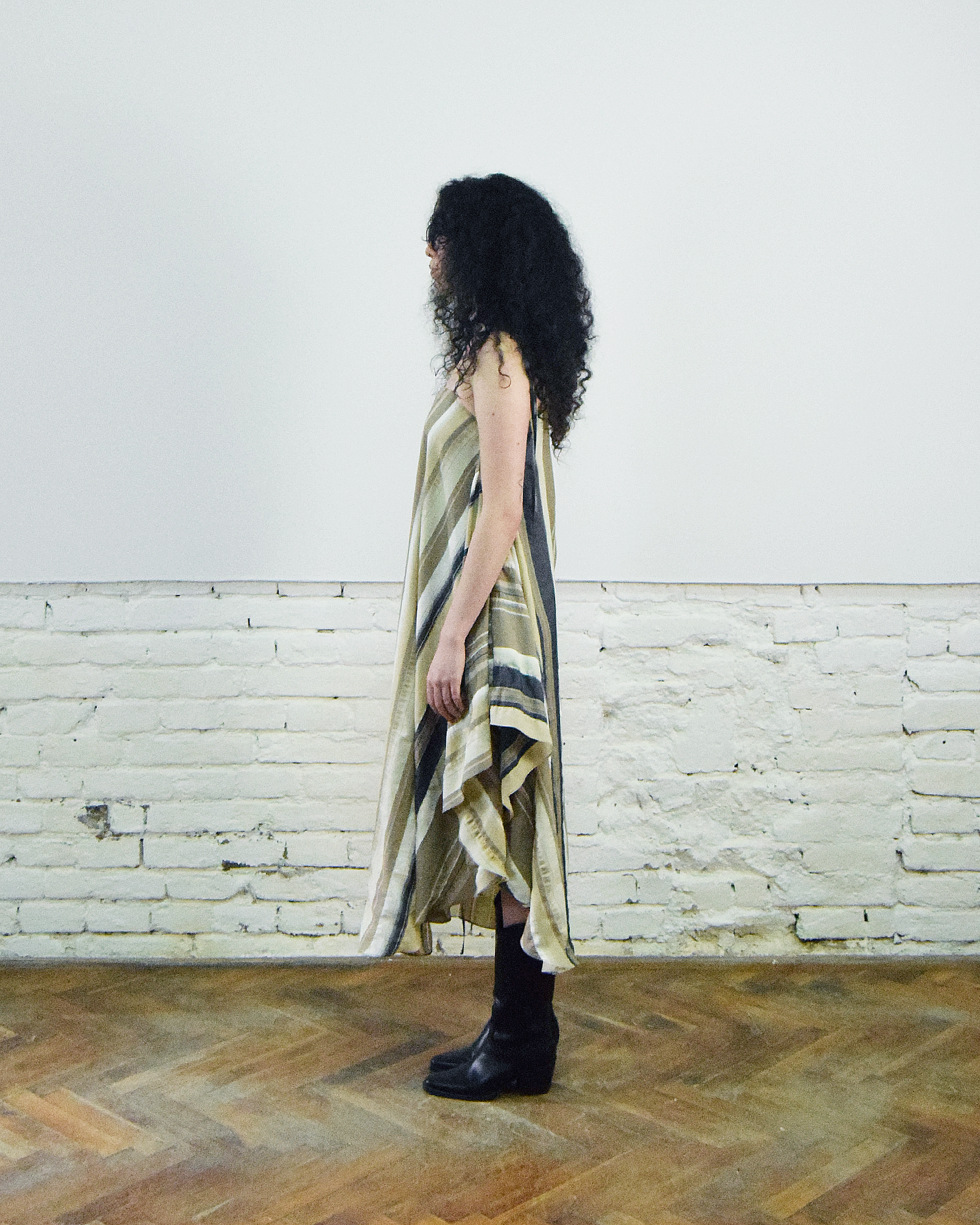 Modular striped dress/skirt